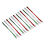 12 Bündel Glitzer Tinsel Haartinsel Extensions 1,2m 4