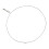 (Silver) Atemkette Stressrelief Pfeifenform Stahl Meditation Silber 4