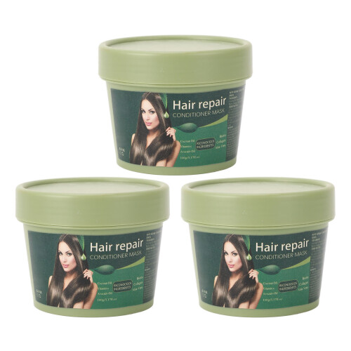 3x Haarconditioner Crème, Hydraterend 100g
