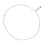 (Silver) Atemkette Stressrelief Pfeifenform Stahl Meditation Silber 5