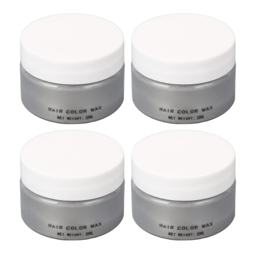 4x 30ml Grauhaar-Färbewachs für Damen & Herren