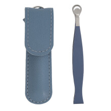Nasenhaarschneider aus Edelstahl mit Tasche