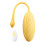 (Yellow) Silicone Clitoris Vibrator Silent Remote Control Yellow 1