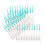 400PCS Double-ended Silicone Interdental Brushes with Bristles 3
