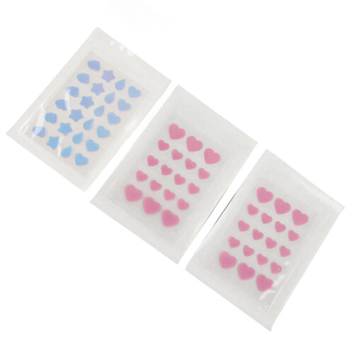 54Pcs Heart Shape Hydrocolloid Pimple Patches 1