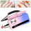 (Gradient) 2-in-1 Draagbare Elektrische Nagelboor Oplaadbaar Wit 5