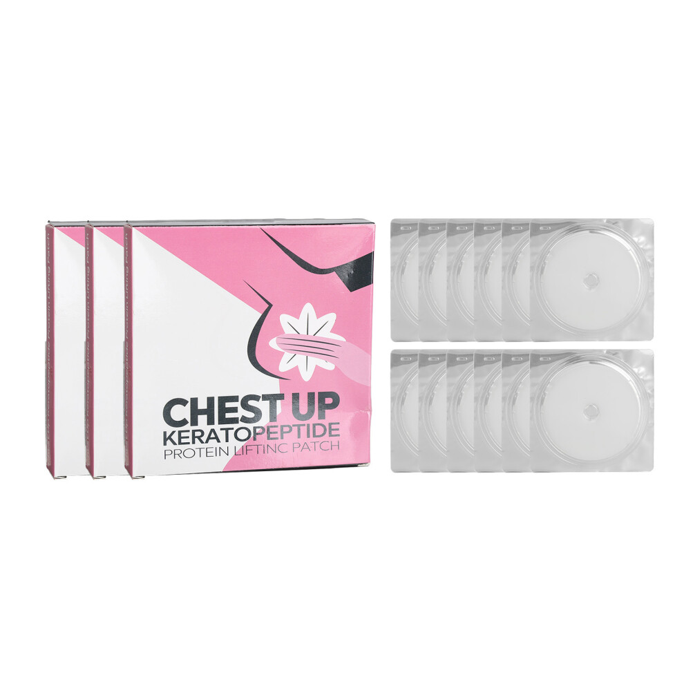 12pcs Chest Lifting Stickers Skin Tightening Firming Patch