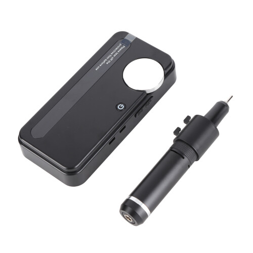 (Black) 2-in-1 Draagbare Elektrische Nagelboor Oplaadbaar Wit 2