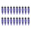 (Blue) 20pcs Tattoo Ballpoint Cartridges 0.5mm 4ml Green Practice Dotwork 2