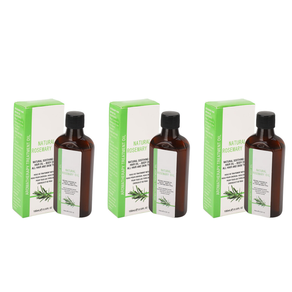 3PCS Hair Oil Serum Prevent Frizz 100ml Nourishing Care