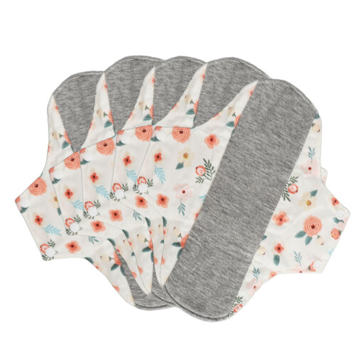 (8.66x11.02in) 5x Washable Reusable Sanitary Napkins