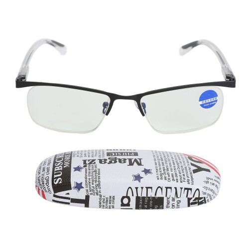 (White Legs +250) Leesbril ouderen blauwlichtfilter +250