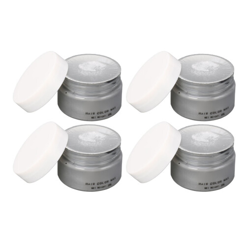 4x 30ml Grauhaar-Färbewachs für Damen & Herren 2