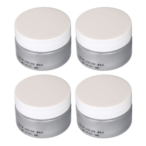 4x 30ml Grauhaar-Färbewachs für Damen & Herren 1
