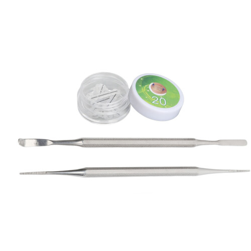 10x Ingrown Toenail Corrector Kit 20mm 1