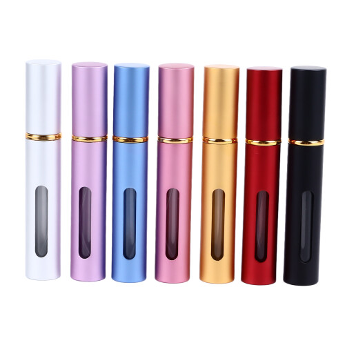 10ml Parfüm-Sprayflasche Aluminium 7Stk
