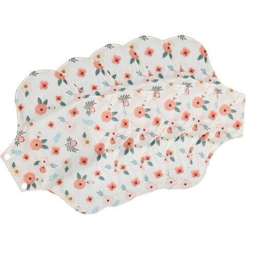 (8.66x11.02in) 5x Washable Reusable Sanitary Napkins 1