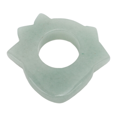 Ring Shaped Facial Scraping Board Double Bevel Edge Guasha Tool