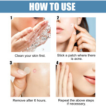 EELHOE Acne Patch Invisible Anti-Acne Waterproof Hydrocolloid