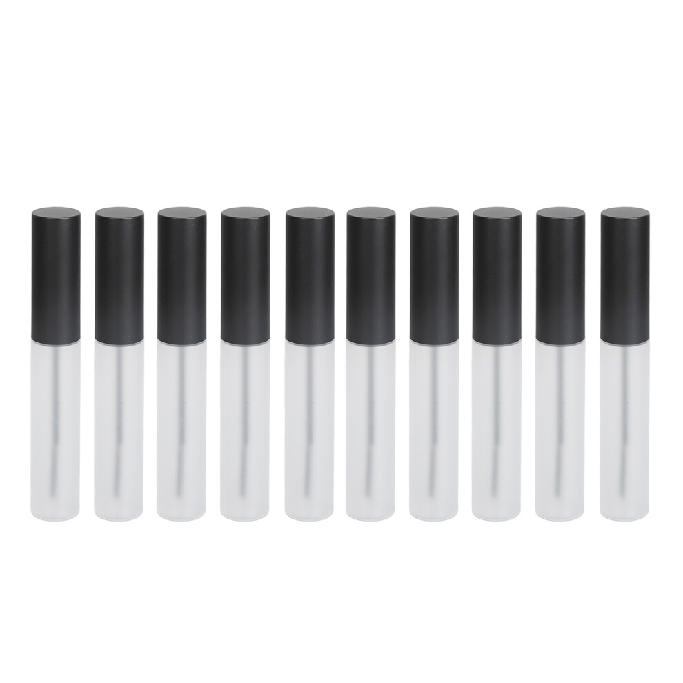10Pcs Empty Mascara Tube 10ml Frosted Refillable