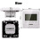 (As show, One size) Elestric programmable underfloor heating thermostat with 3 meter sensor (programmable) 3