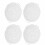 4Pcs Hot Compress Face Towel 3 Holes 3