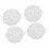 4Pcs Hot Compress Face Towel 3 Holes 2