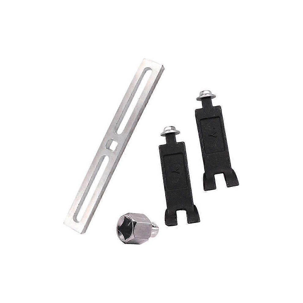 Kikidex (As Show, One Size) Fuel Pump Removal Tool 2 Jaw Metal Fuel Tank Lid Remover For Automotive