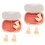 4 Pair Ultra Soft Sound Blocking Earplugs 5