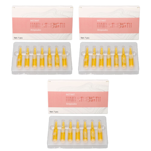 21Pcs Hair Growth Ampoule Serum 2ml