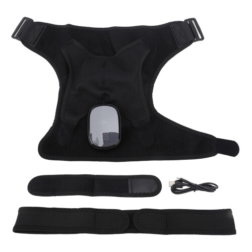 Electric Shoulder Heating Pad 3-Gear Massage Wrap