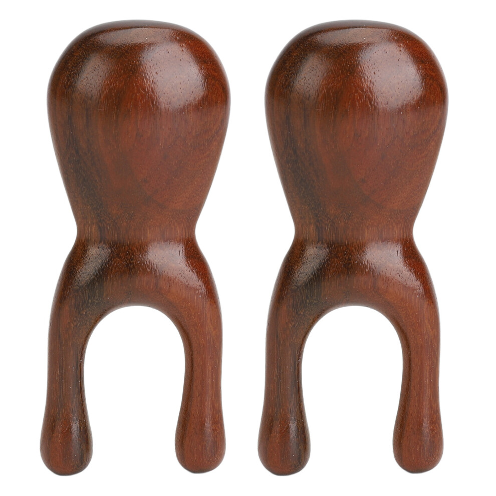 2pcs Nose Massager Scraper Reduce Tension Edema Wooden