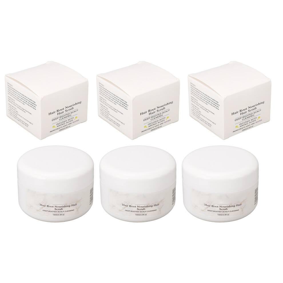 3Pcs Scalp Cleansing Scrub Nourishing 100g