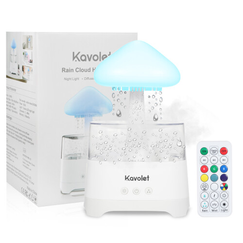 450ml USB Aromatherapie Diffusor 7 LED Farben für Zuhause