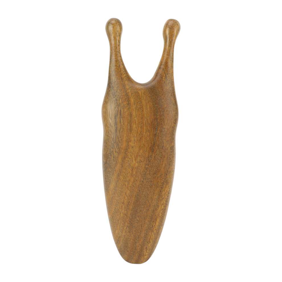 Nose Meridian Massager Wood Guasha Handheld Sandalwood