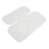 (White) Jadestone Neck Chest Massager Purple Translucent Relaxing 2