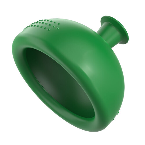 (Green) Schleimlöser-Massagecup, Silikon, Tragbar, Blau