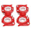 (Red White) Supporto Bastone Rotante 360 per Deambulatore 3