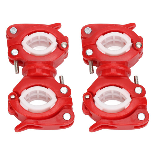 (Red White) Supporto Bastone Rotante 360 per Deambulatore 2