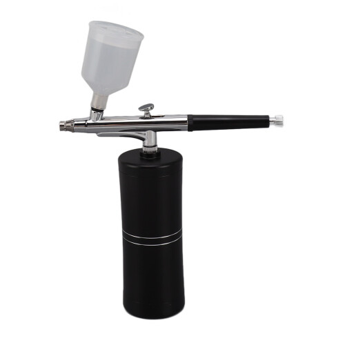 Facial Airbrush Handheld Sauerstoffnebel-Sprüher Schwarz 20ml 1