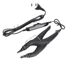 (US Plug 100‑120V) Haareisen mit verstellbarer Temperatur und drehbarem Kabel