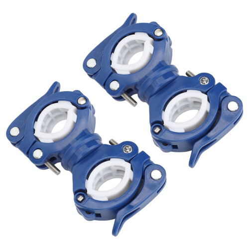 (Blue White) Supporto Bastone Rotante 360 per Deambulatore 1