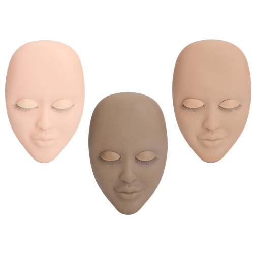 3-Farb-Wimpernmannequin mit 9 Paar austauschbaren Lidern 2
