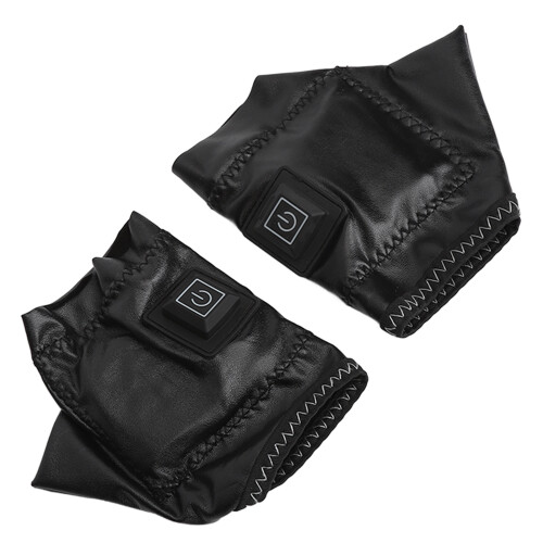 Heated Half Finger Gloves 3 Temp Levels USB Rechargeable 1