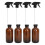 4x Bernstein-Ölsprayflaschen 480ml mit Auslöser 3