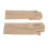 (Yellow) 2x Arthrose-Kompressionshandschuhe Nylon halb-fingerlos 2
