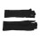 (Black) 2x Arthrose-Kompressionshandschuhe Nylon halb-fingerlos 2