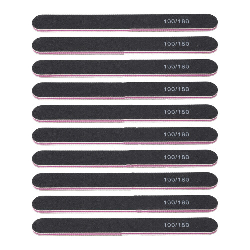 20x Nagelfeile Professionell Waschbar Gerade Puffer 2