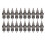 (Black) 20x Tattoo-Patronen 0,5mm 4ml schwarz 3