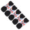 (L) 5Pcs Breathable Cotton Reusable Menstrual Pads 5